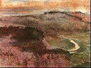 Edgar Degas Landscape with Hills China oil painting reproduction